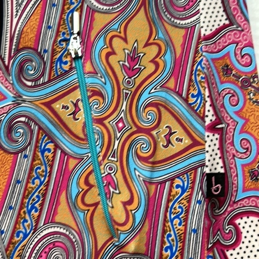 Birdeesport Australia floral / Paisley sheath Dress LARGE - Picture 16 of 16